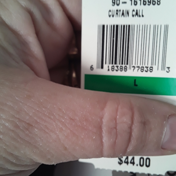 Uniform John Paul Richard Sexy Black lace Top L - Picture 3 of 4